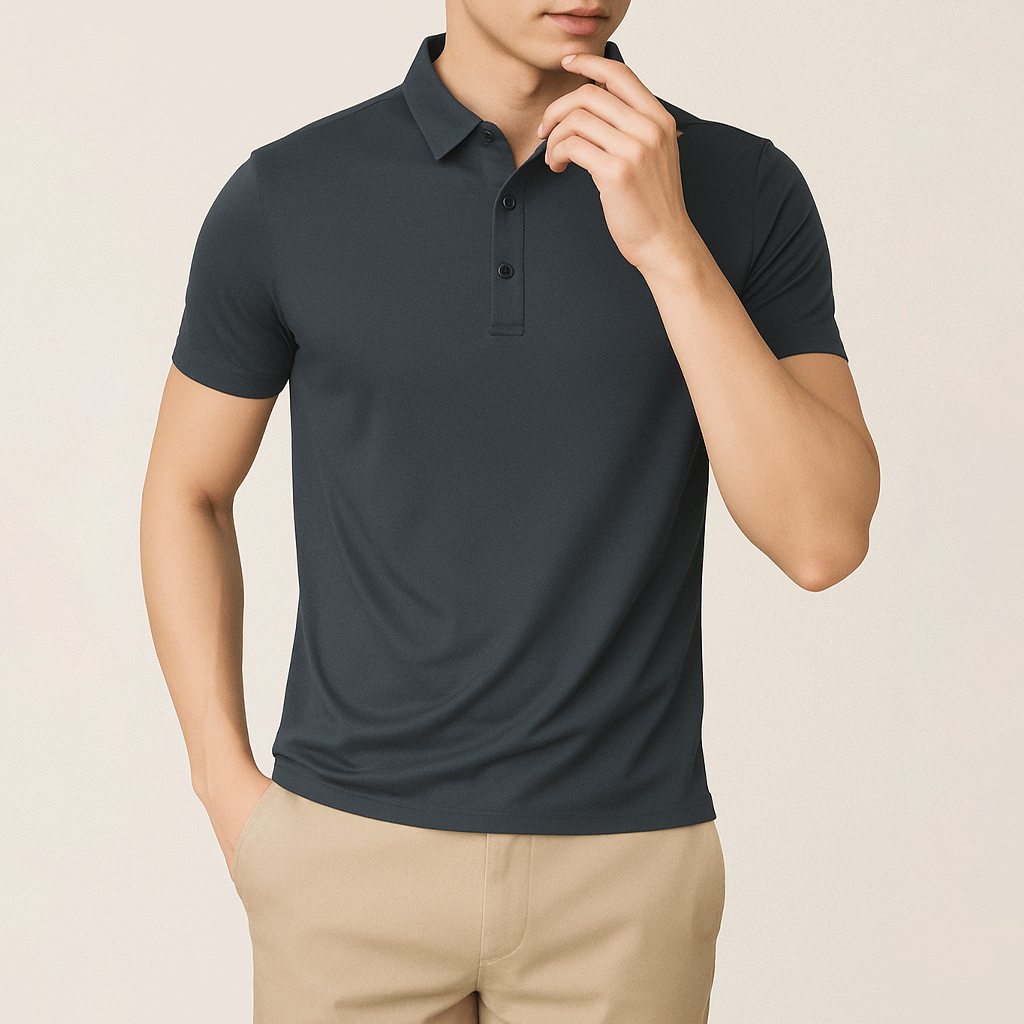 London Charme Men’s Ice Silk Polo Shirt