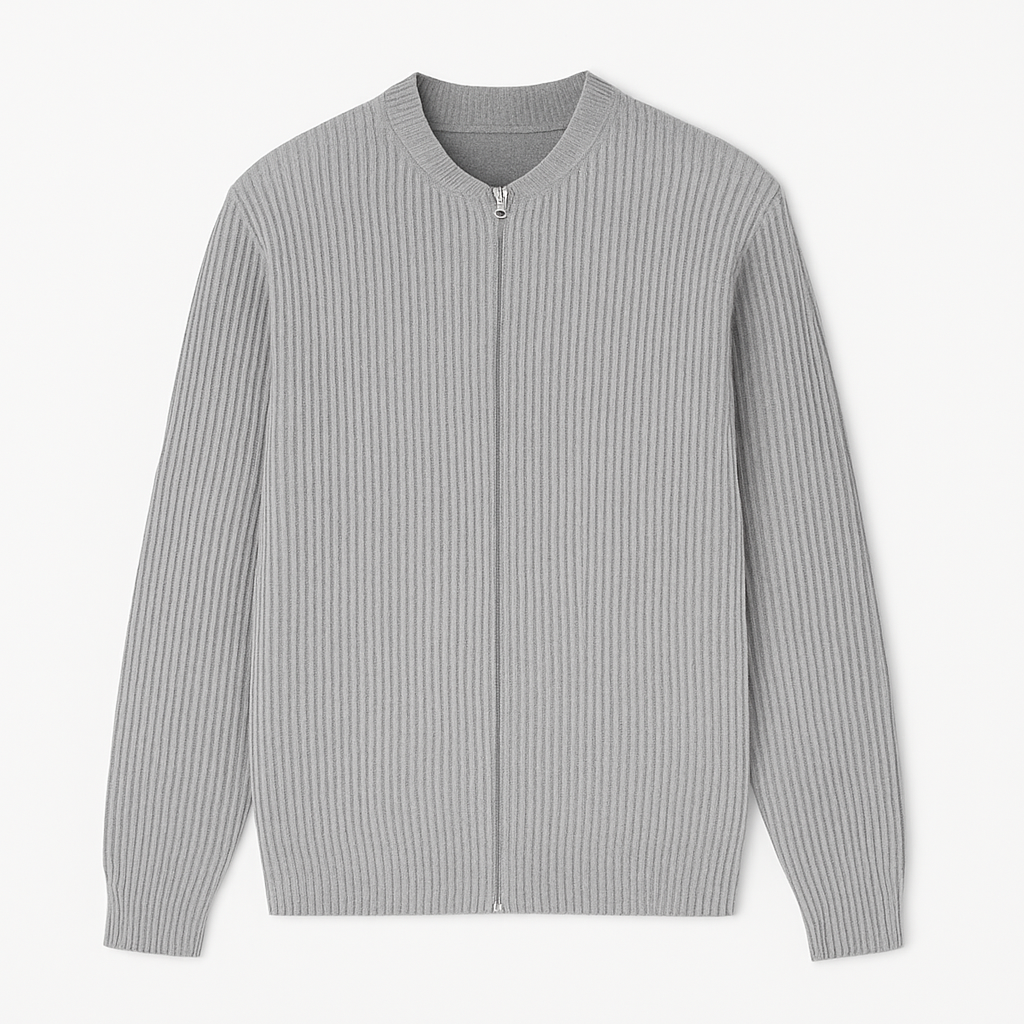London Charme Classic Men’s Zip Sweater