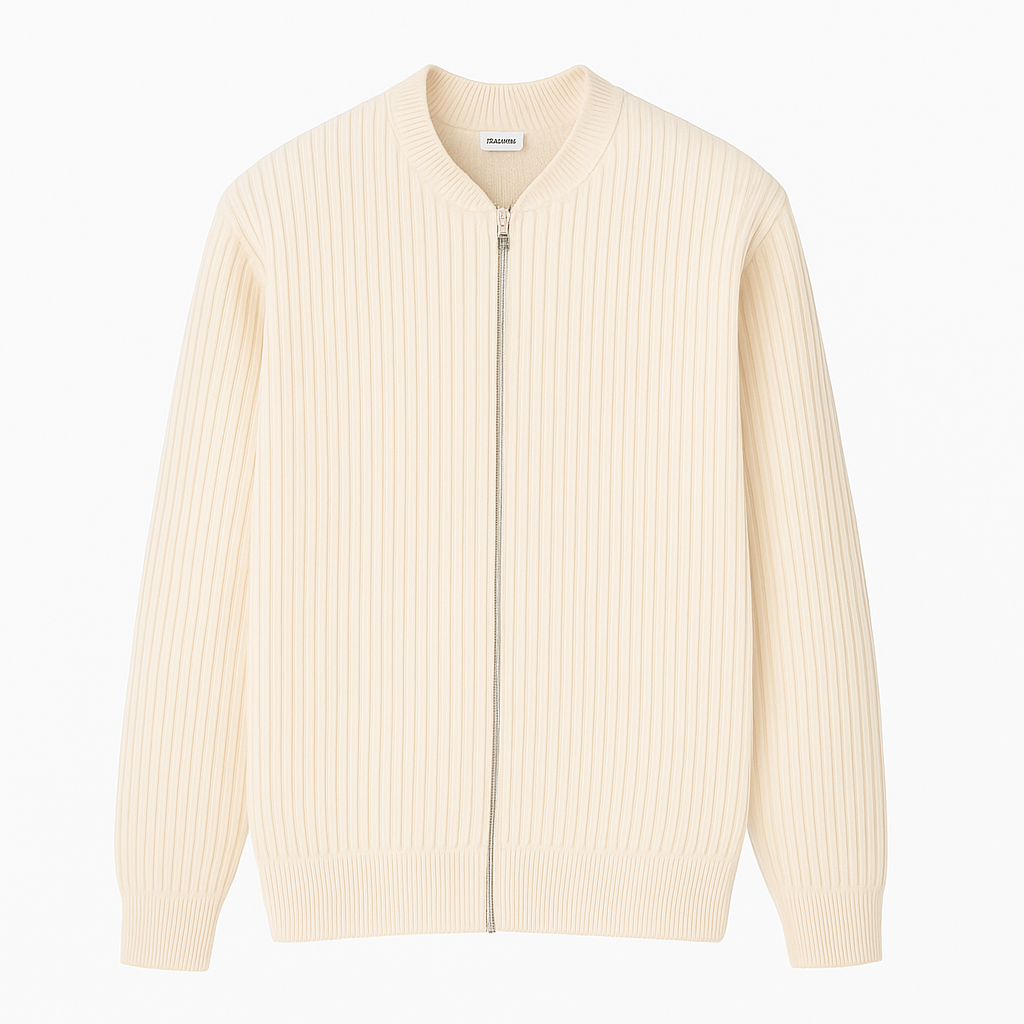 London Charme Classic Men’s Zip Sweater