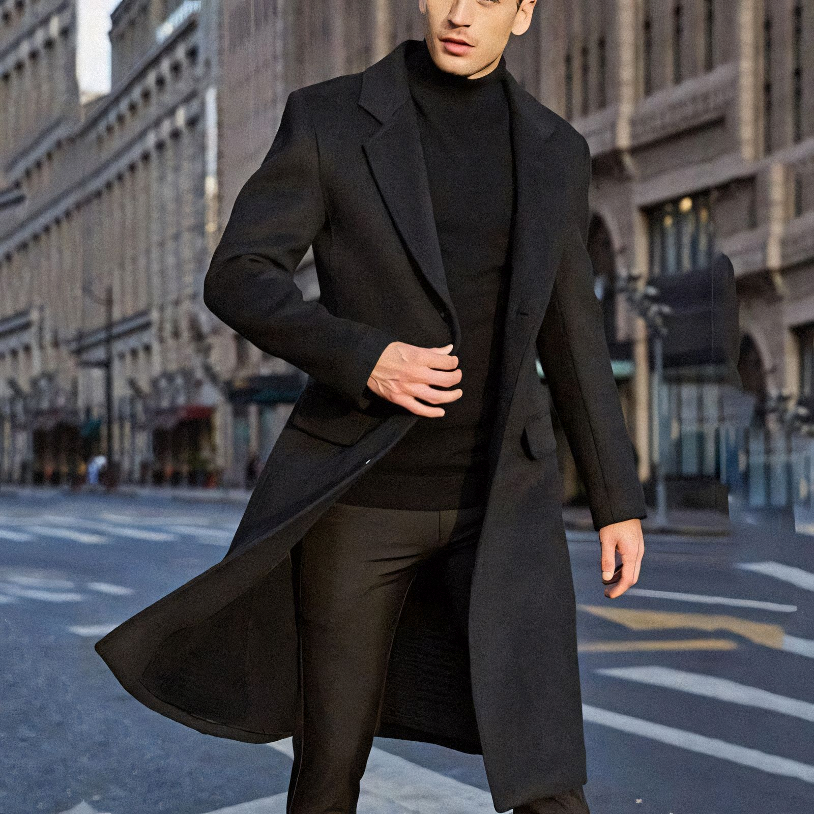 London Charme City Men's Overcoat