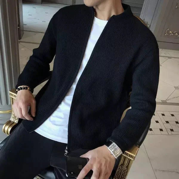 London Charme Classic Men’s Zip Sweater
