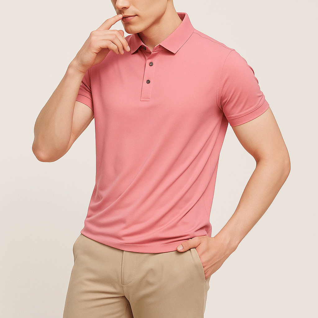 London Charme Men’s Ice Silk Polo Shirt
