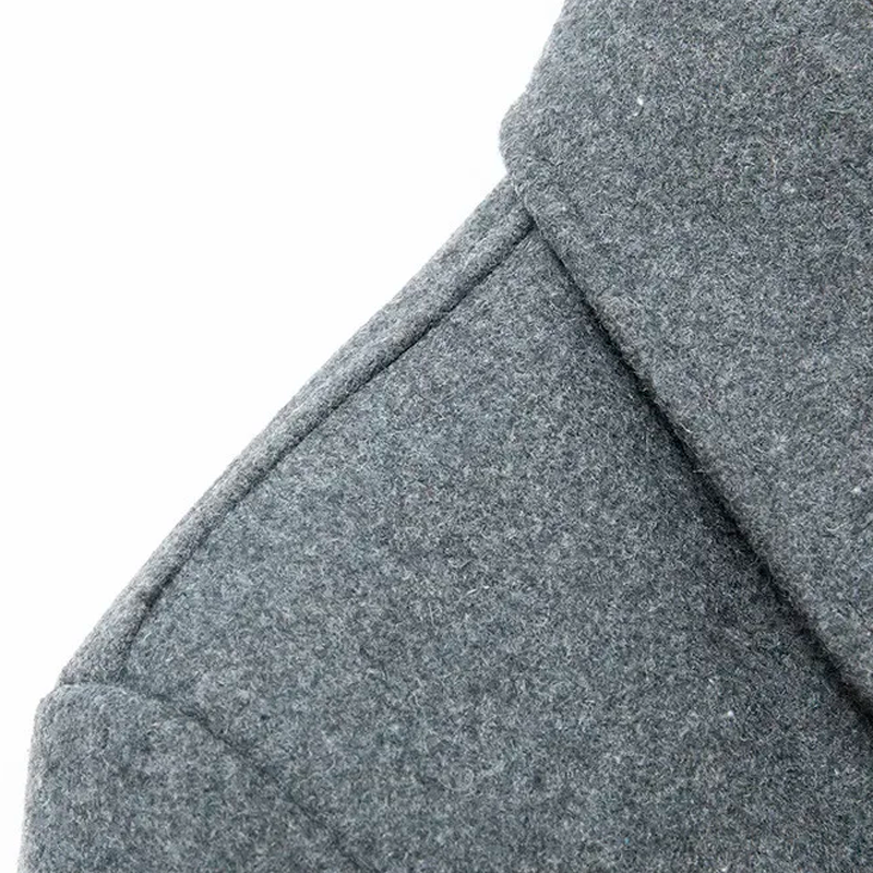 London Charme Denmark Men’s Short Wool Overcoat