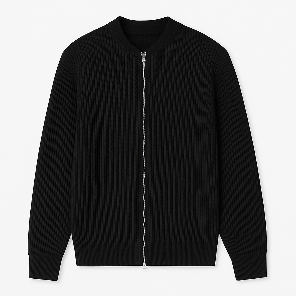 London Charme Classic Men’s Zip Sweater