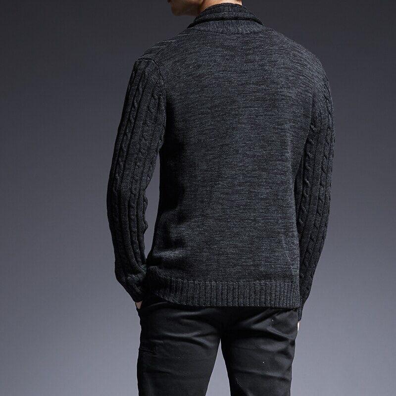 London Charme Men’s Pima Cotton Cardigan