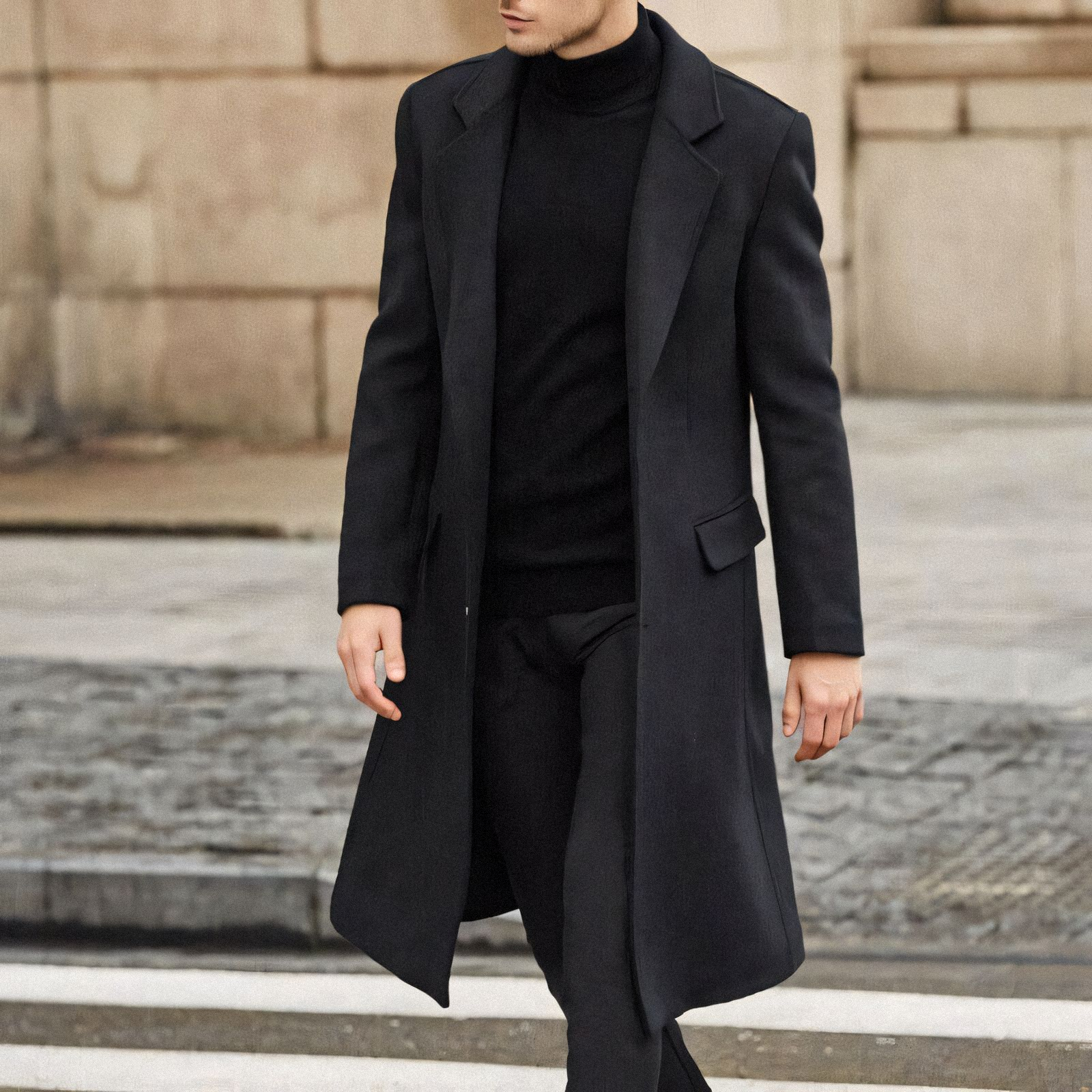 London Charme City Men's Overcoat