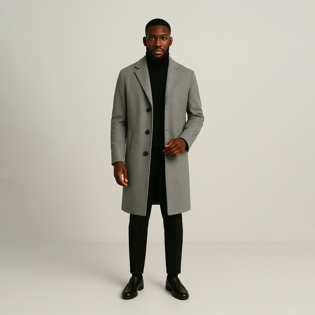 London Charme City Men's Overcoat